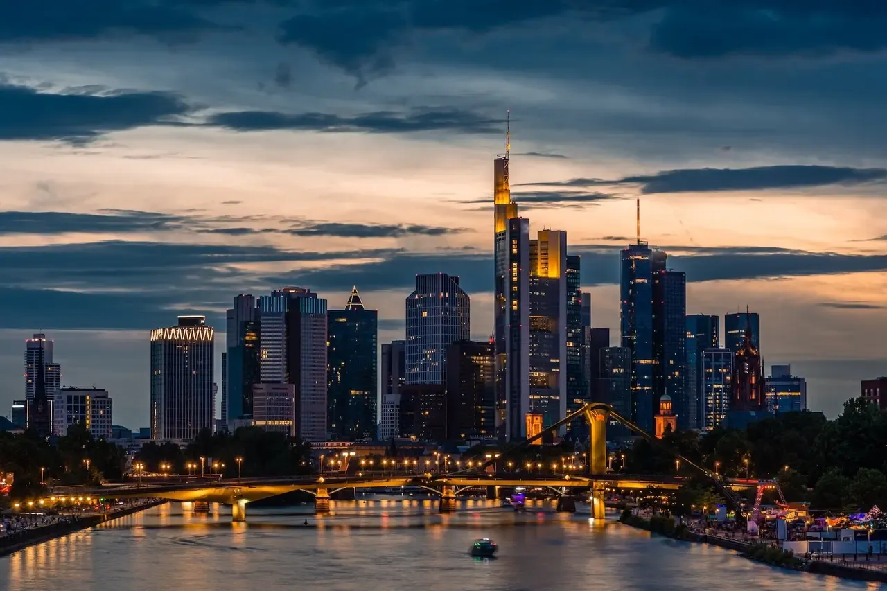 Frankfurt látképe