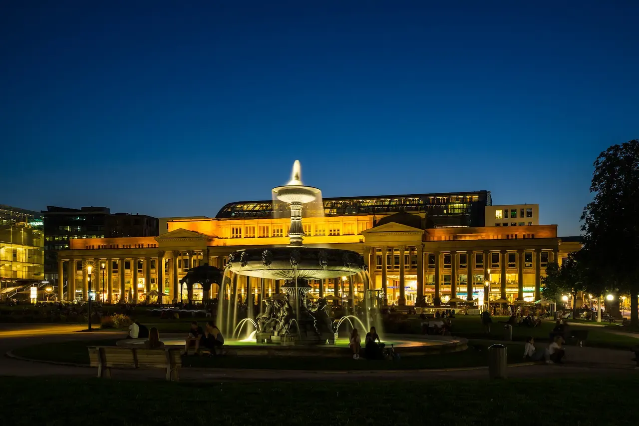 Stuttgart látképe